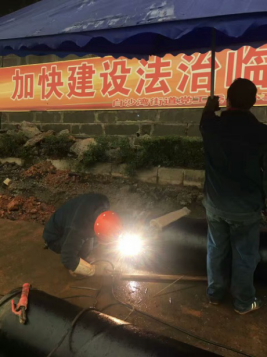 全力以赴 緊急完成濱江環(huán)線工程第一階段施工
