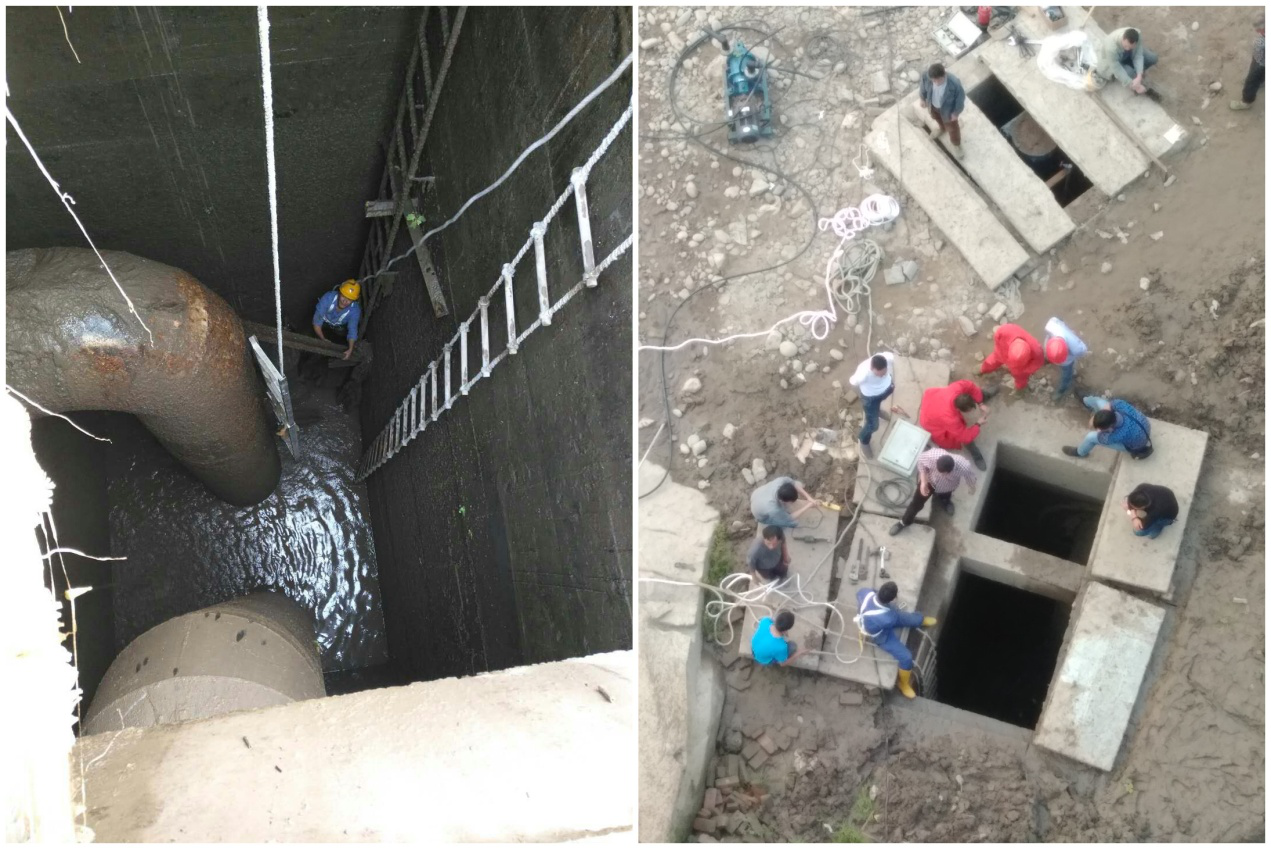 二水廠全力保障供水，配合水廠搬遷任務